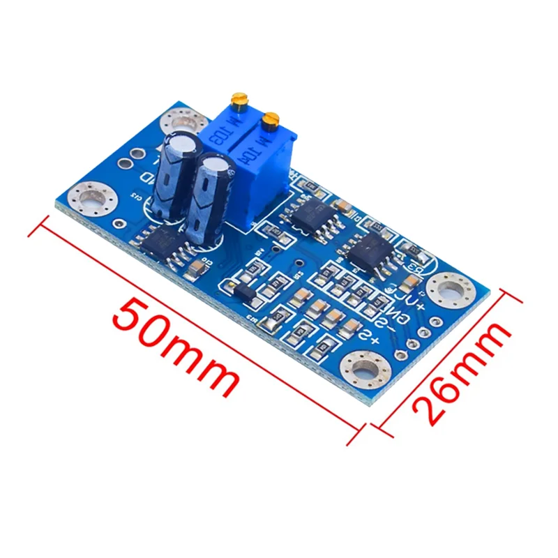 B37B-Voltage Amplifier Module AD620 Voltage Amplifier For AC And DC Signal, Voltage Amplification For Microvolt/Millivolt Voltag