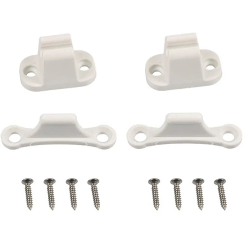 

Комплект усиленных фиксаторов для наружных дверей автодомов, из эластичного нейлона, противоскользящие, белые пластиковые Т-образные дверные защелки для лодок