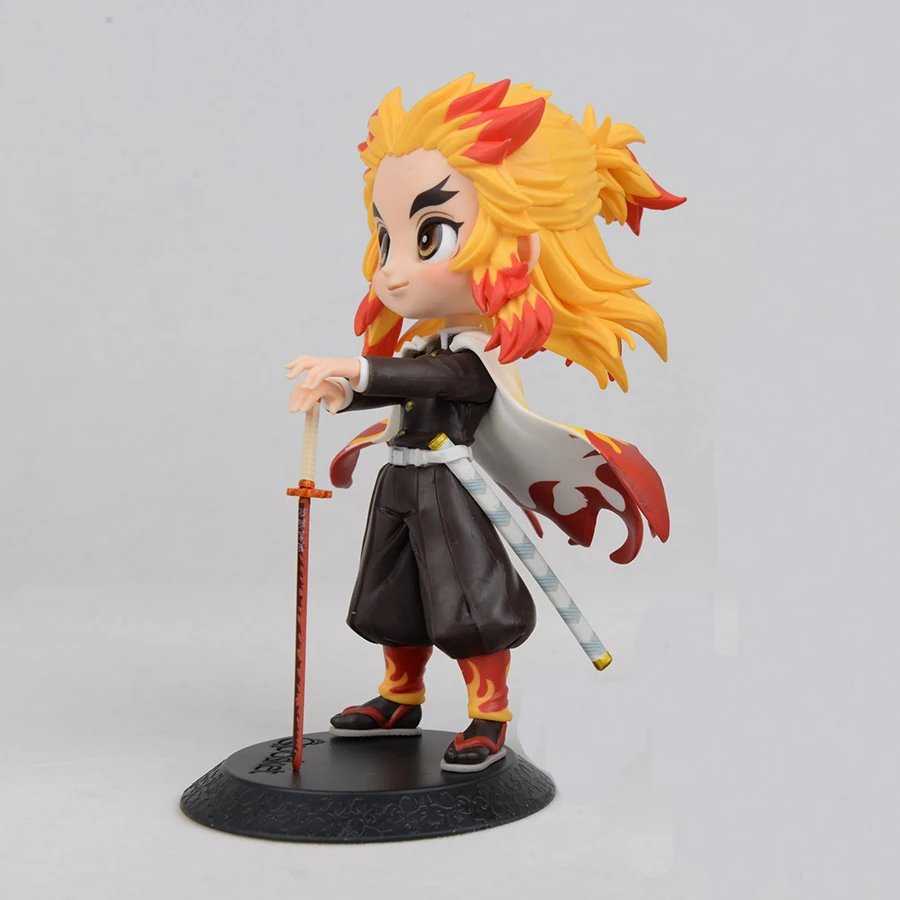 オリジナルバンプレストq posket悪魔特効rengoku kyoujurouアニメアクションフィギュアグッズモデルおもちゃギフト子供のための