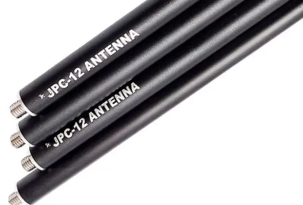 For For PAC-12 JPC-350 Extended Vibrator 32cm Aluminum Tube Stainless Steel Rod For JPC-7 Portable Shortwave Antenna Accessory