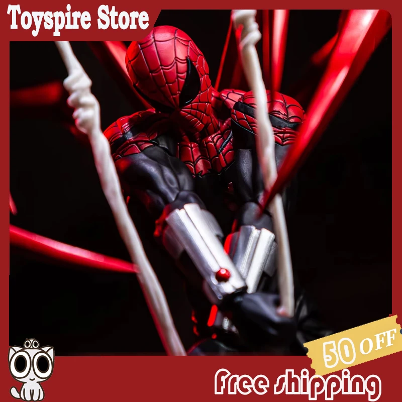 

In-Stock Mess Toys Superior Spider Man Ultimate Neighbor Peter Parker Messtoys Spiderman Anime Action Figure Model Gifts Toys