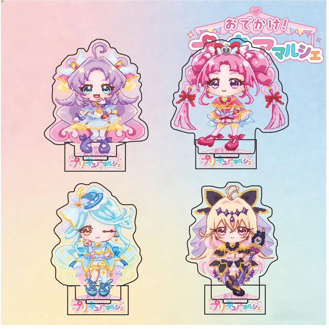 Desk Setup Home - Detektiv Pretty Cure! 10cm Acryl-Schlüsselanhänger-Ständer Niedliche
