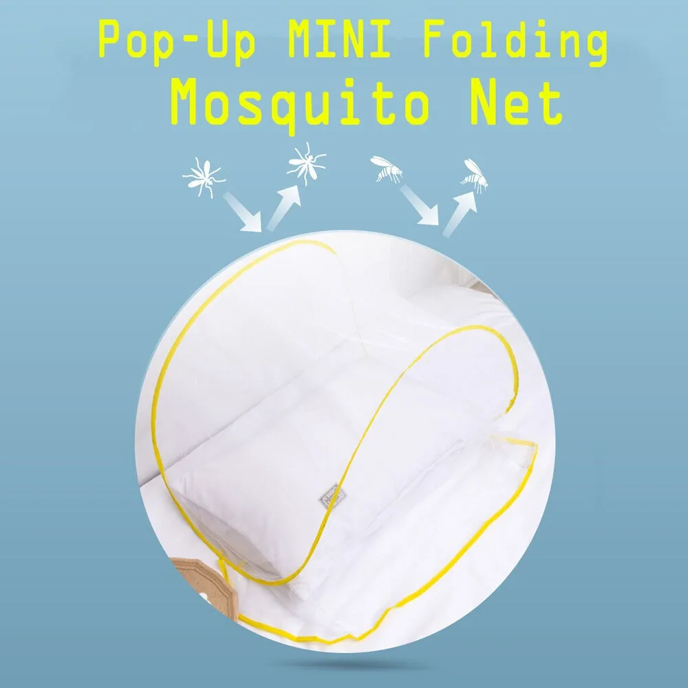 Facial Mosquitoes Net Encryption Anti-Mosquito Folding Mosquito Net Cover Anti-mosquito Protector Head and Face Anti-mosquito