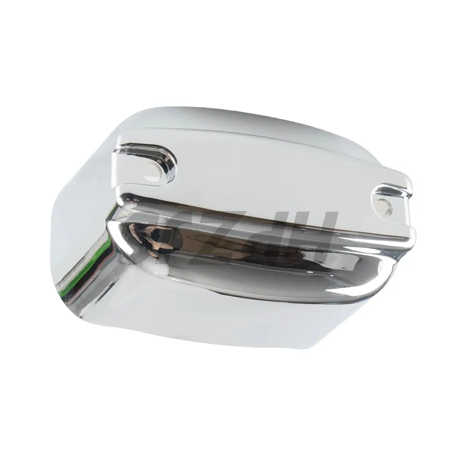 

Chrome Rear Brake Master Cylinder Cover For Harley Motorcycle Touring Electra Glide H-D Trikes Heritage Softail Fatboy FLSTF