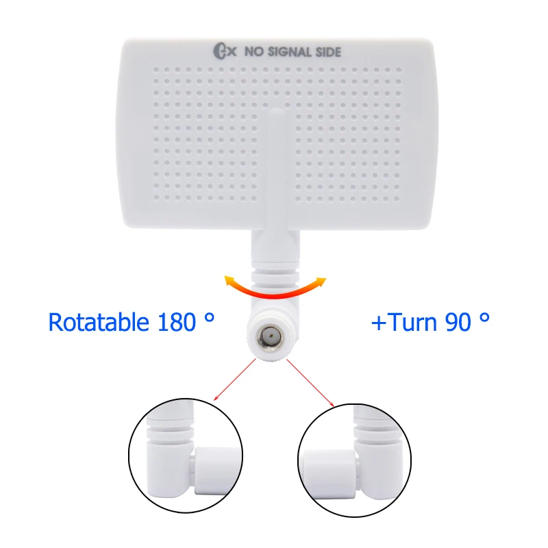 2.4G WiFi High Gain Directional Antenna 2400-2500MHz Indoor 18dbi Signal Booster Amplifier SMA RP-SMA for Wireless Route Modem