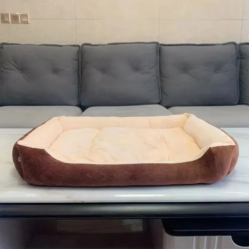 Weiche Plüschmatratze für kleine Hunde und Katzen, bequeme Schlafmatte, ideal für Welpen und Chihuahuas. – Detail 5