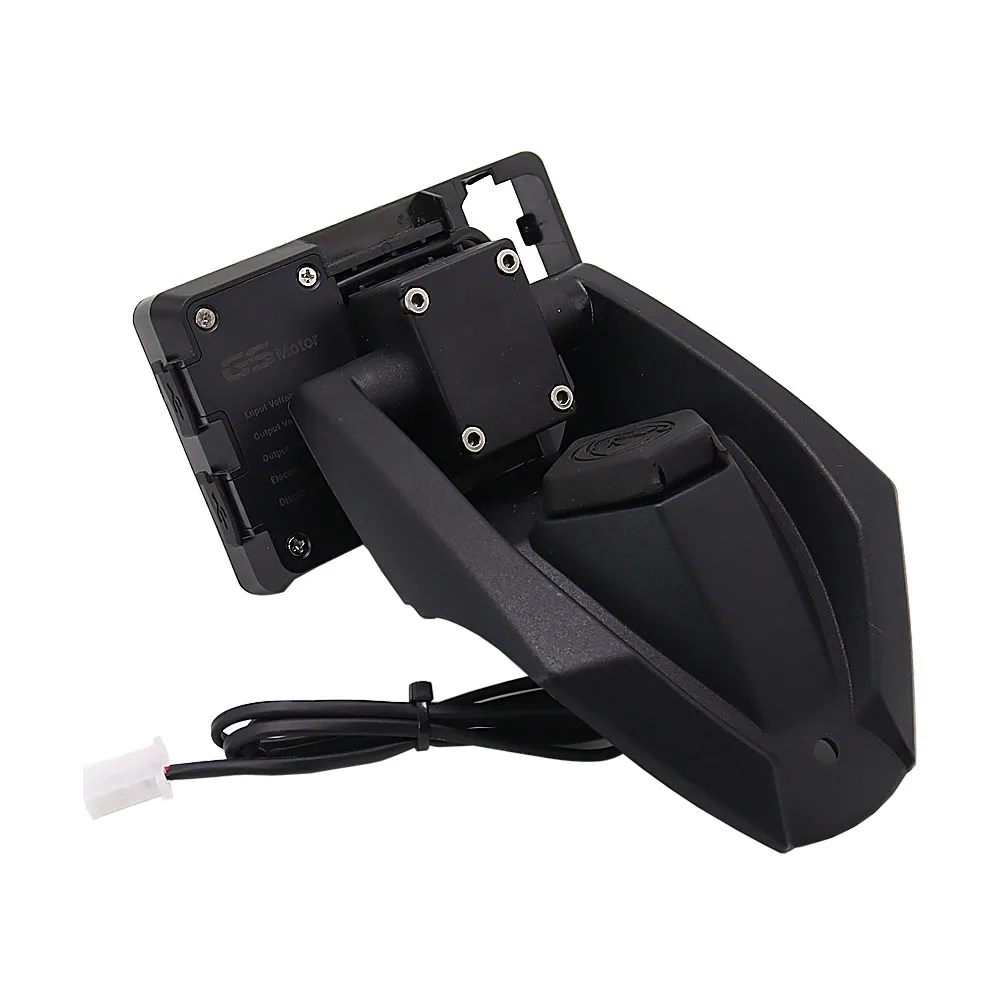 XMAX NMAX 125 Motorcycle GPS Phone Navigation Bracket Wireless USB Charging Port Holder Mount FOR YAMAHA X-MAX 300 400 N-MAX 155