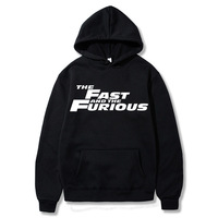 The Fast and The Furious Letter Graphic Men's Hoodie Sweatshirt Men Womnen Fashion Brand Design Pullover Men's Fleece Hoodies