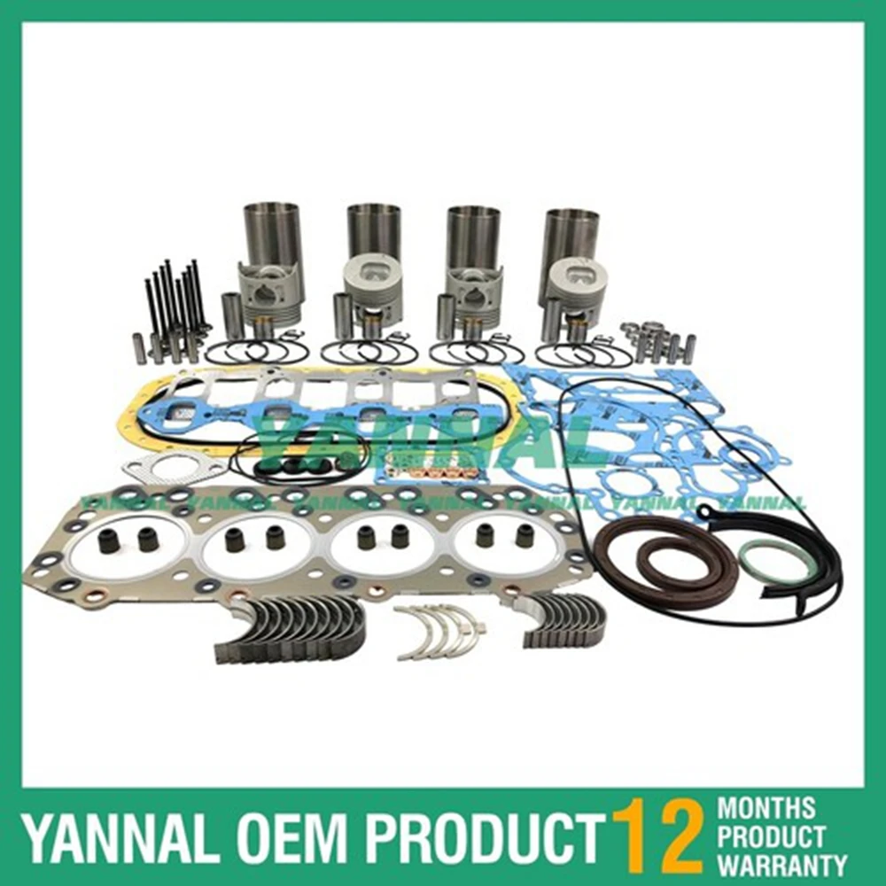 

Комплект для капитального ремонта D201 с набором прокладок, подшипниками и клапанами для двигателя Isuzu