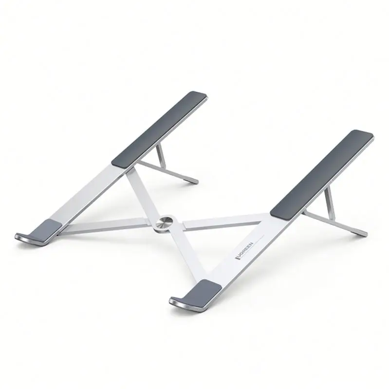 UGREEN Laptop Stand for Macbook Air Pro Foldable Aluminum Vertical Notebook Stand Laptop Support Macbook Pro Tablet Phone Stand
