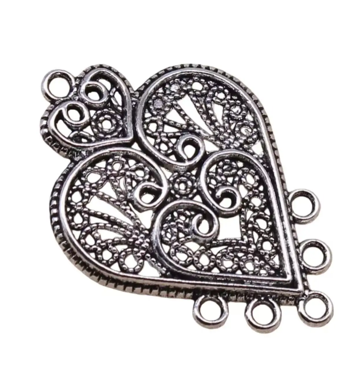 

10pcs 35*25mm Vintage connector for handmade findings HW3886 DIY accessories Zinc alloy metal