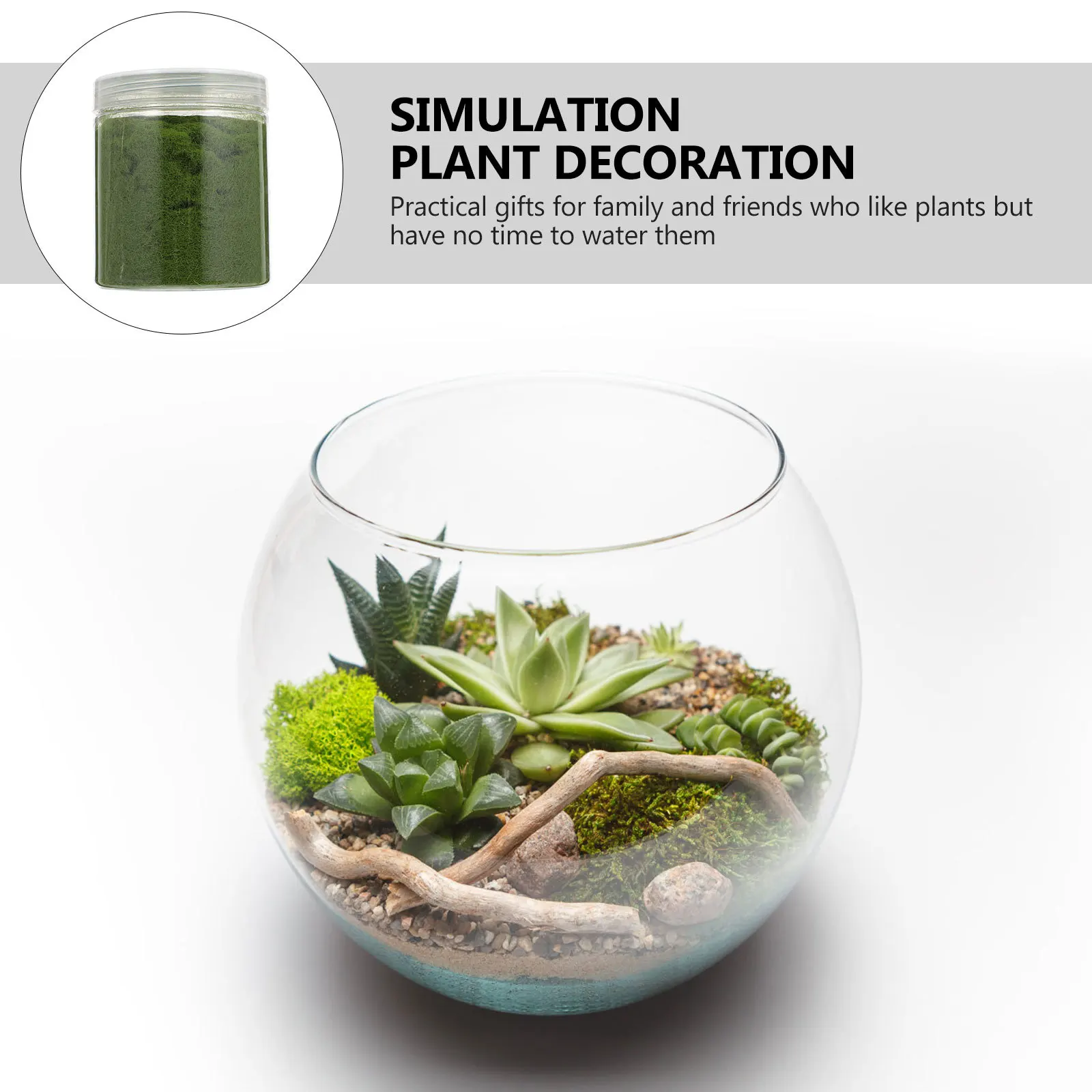 

Simulation Moss Decor Realistic Lawn Powder DIY Landscape Ornament Artificial Plant Adornment Artificial Lawn Powder