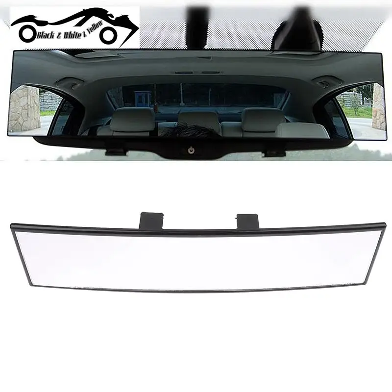 Large Vision Anti-glare Proof Angle Panoramic Car Interior Blu-ray Mirror Rearview Mirror 270mm Auto HD Assisting Mirror