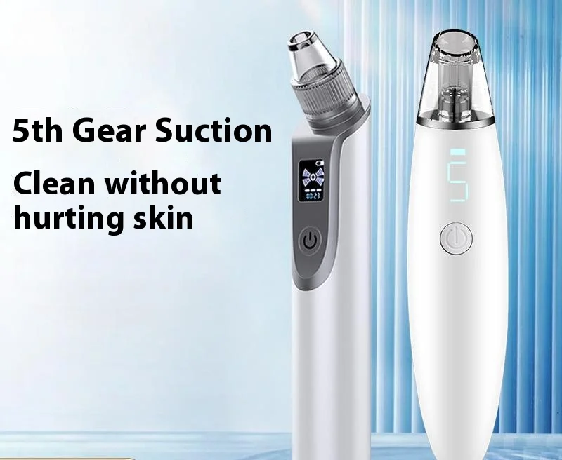 Rechargeable blackhead remover LCD display ultra-micro home beauty shrink pores clean acne blackhead remover