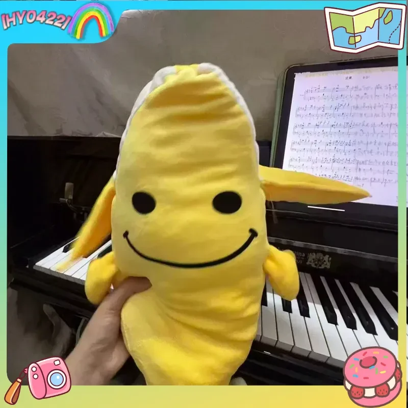 Cartoon James Banana Pillow Large Size Cute Banana Stuffed Doll Soft Cartoon Toy Creative Collectible Merchandise Birthday Gift