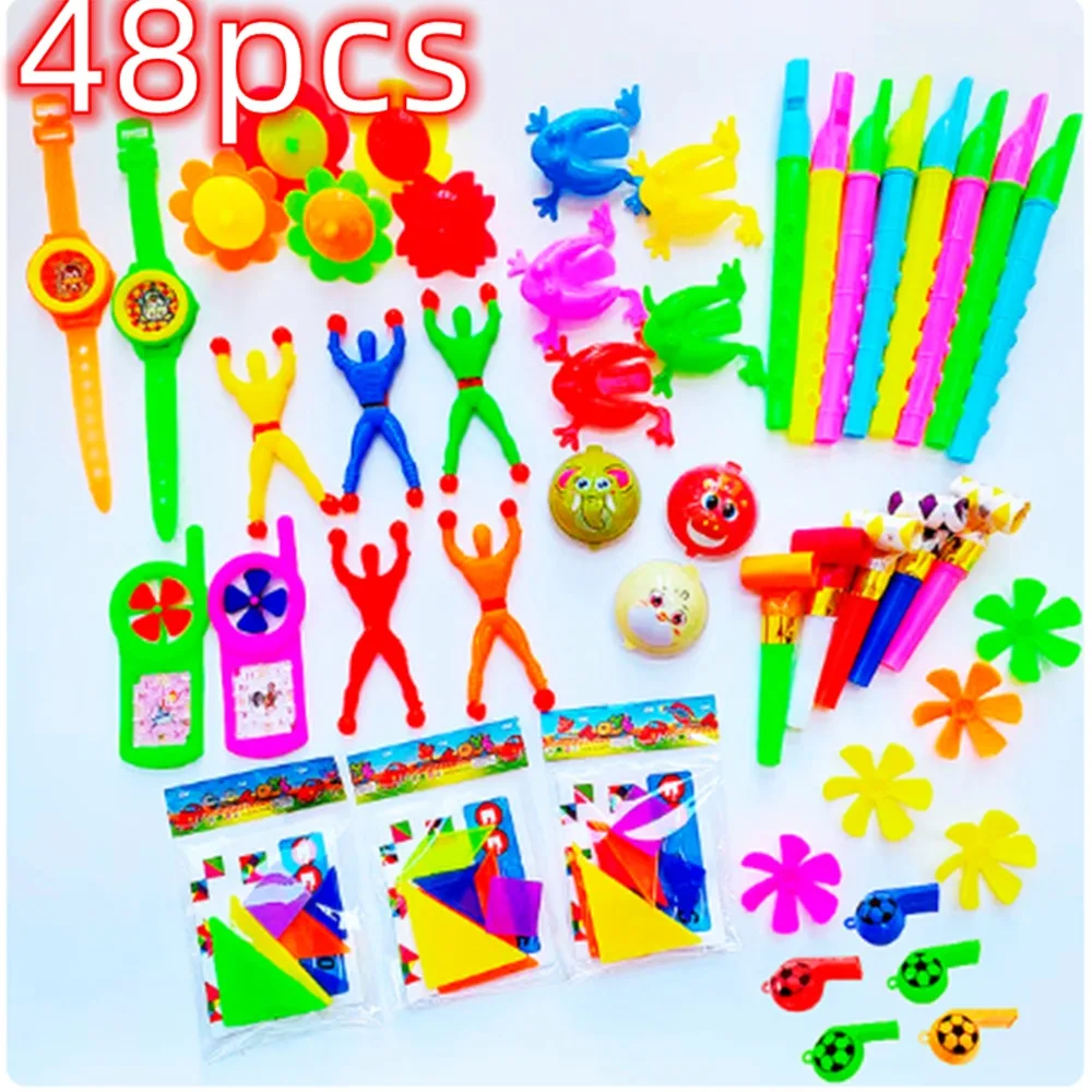 24-100 Pcs Fun Party Favor Set Toys for Kids Birthday Party Wedding Guest Gifts Kindergarten Prizes Christmas Carnival Gift Pack