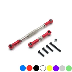 WPL C14 C24 B1 B14 B24 B16 B36 MN D90 MN99S Metal Adjustable Steering Link Servo Link Rod Steering Linkage RC Car Upgrade Parts