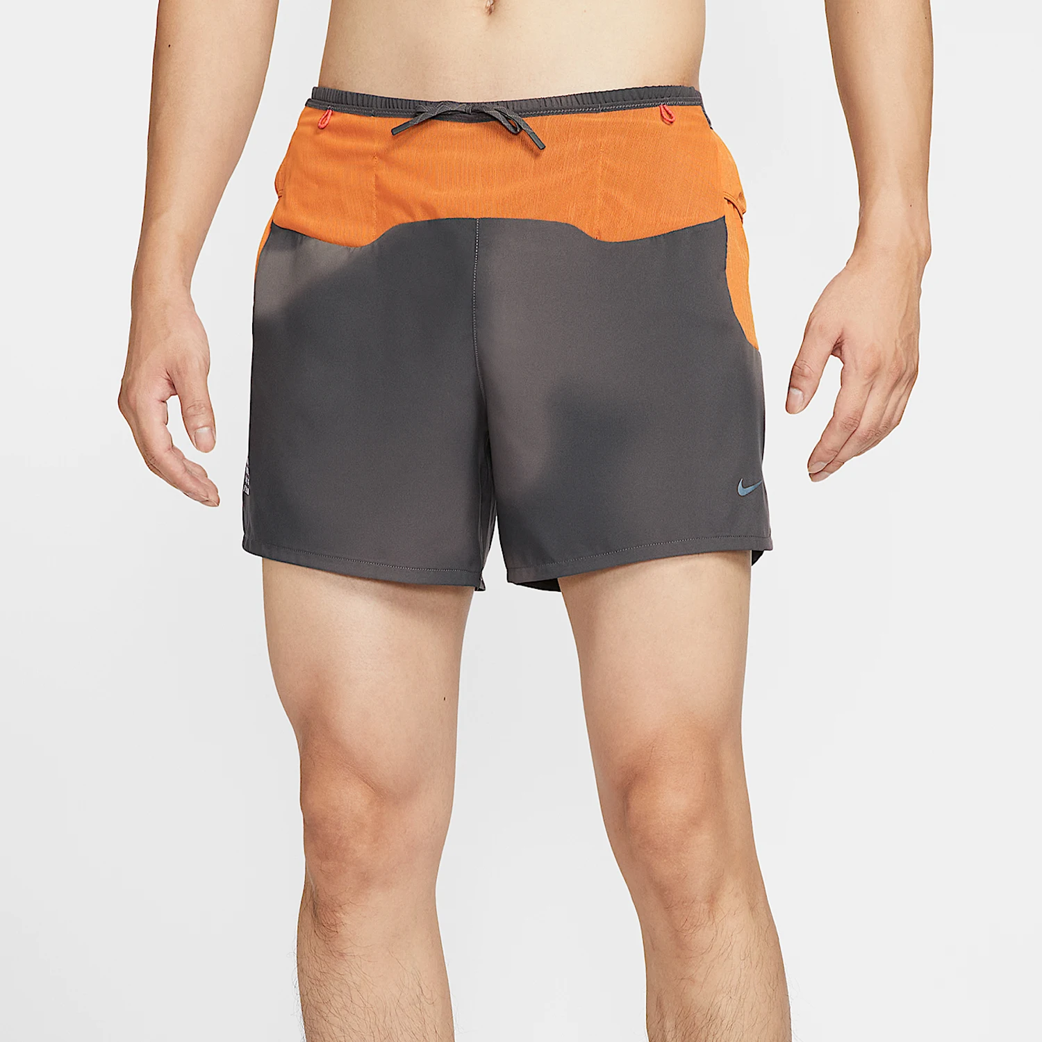 Nike genuine men's spliced sport woven breathable running shorts IM9669-060