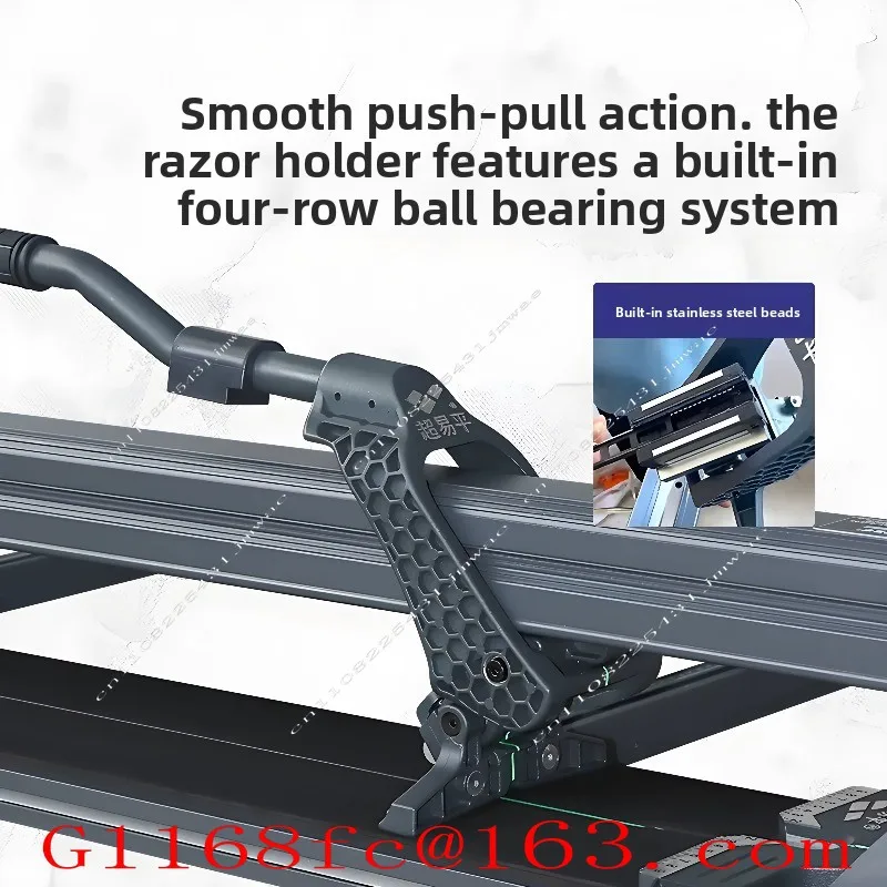 Tile Push Knife Manual Slate Floor Brick Cutting Machine High Precision Industrial Grade Large Slab Track Push-pull Knife