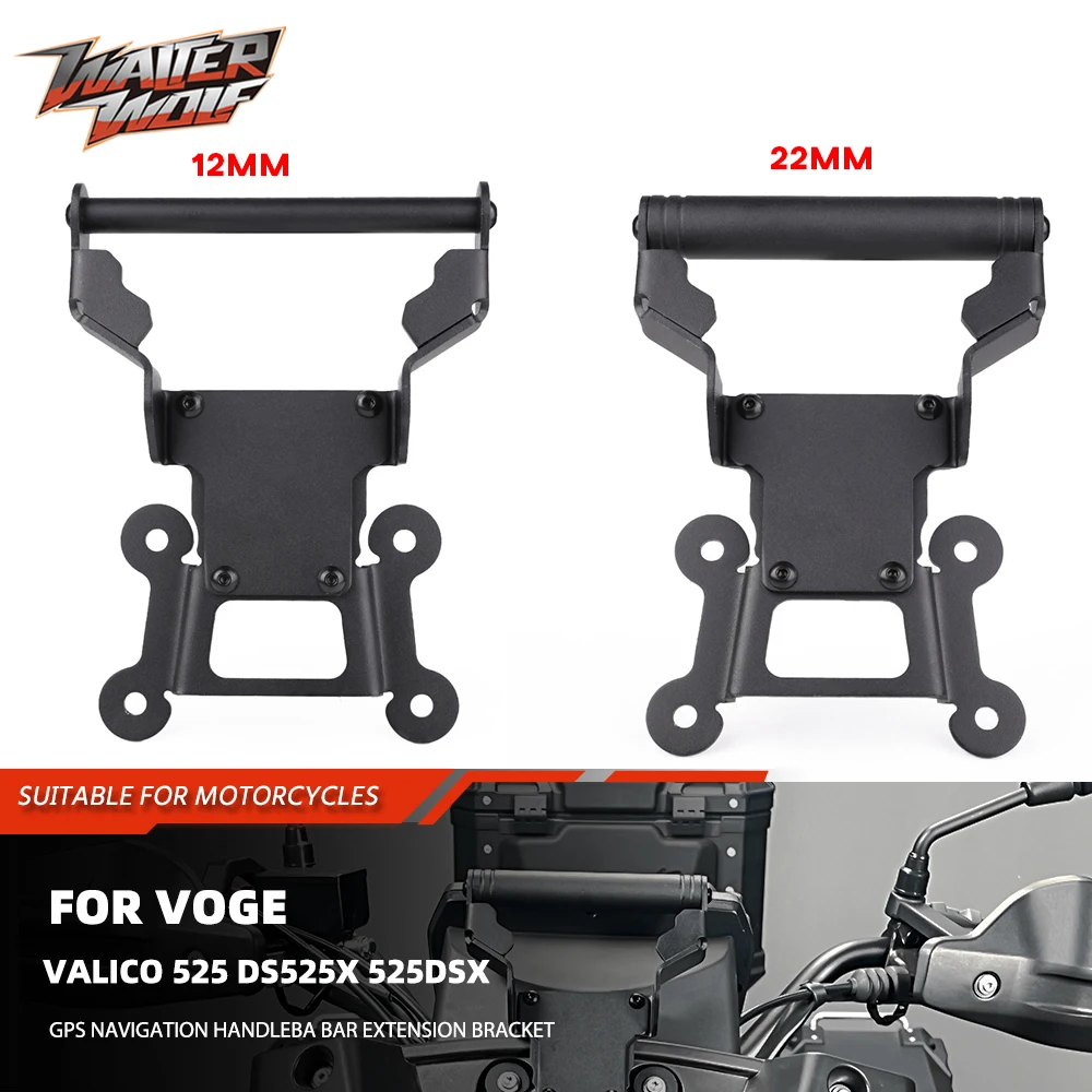 

Motorycle GPS Navigation Mount Support Bracket For VOGE Valico 525 DS525X 525DSX Mobile Phone GPS Nav Mounting Holder Accessorie