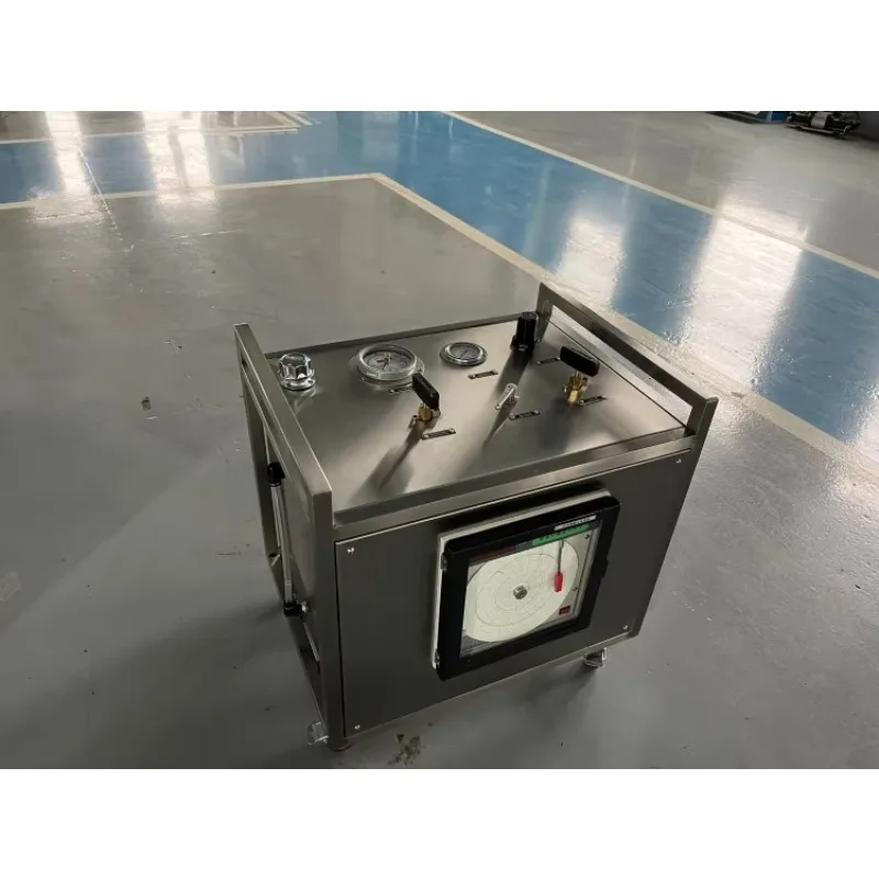 Shineeast Hydrostatic Testing Pressure Test Pump for Pipes, Spools and Pressure Vessels with Pressure Chart Recorder