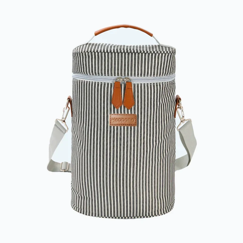 

Double Wine Bottle Carrying Holder Storage Case Portable Red Wine Insulation Bag Hand Handle Packaging Pouches Storage Bag