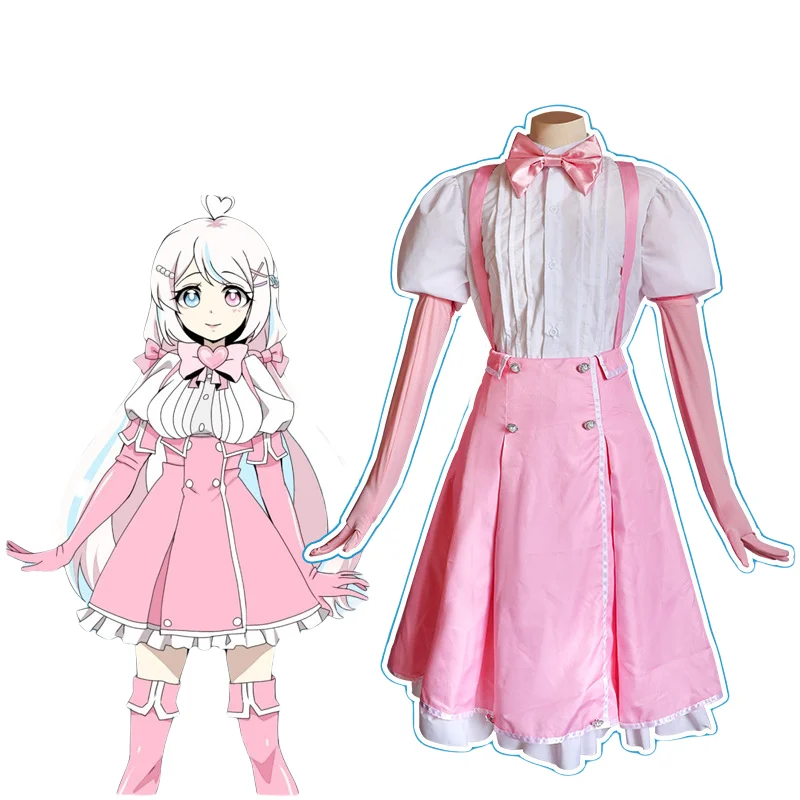 Gushing over Magical Girls Magia Magenta Cosplay Costume Set Halloween For Clothes