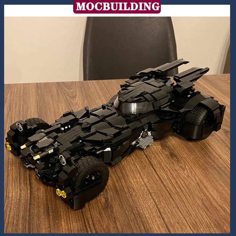 MOC Sports Car Batmobile Model Building Block UCS Series Car The Animated Film Transportation Vehicle Collection Toys Gift