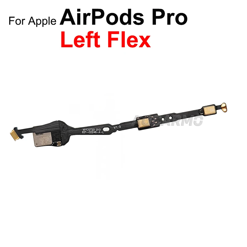 Aocarmo Left + Right Chip Slug Flex with Speaker And Noise Reduction Microphone For Apple AirPods Pro Replacement Parts