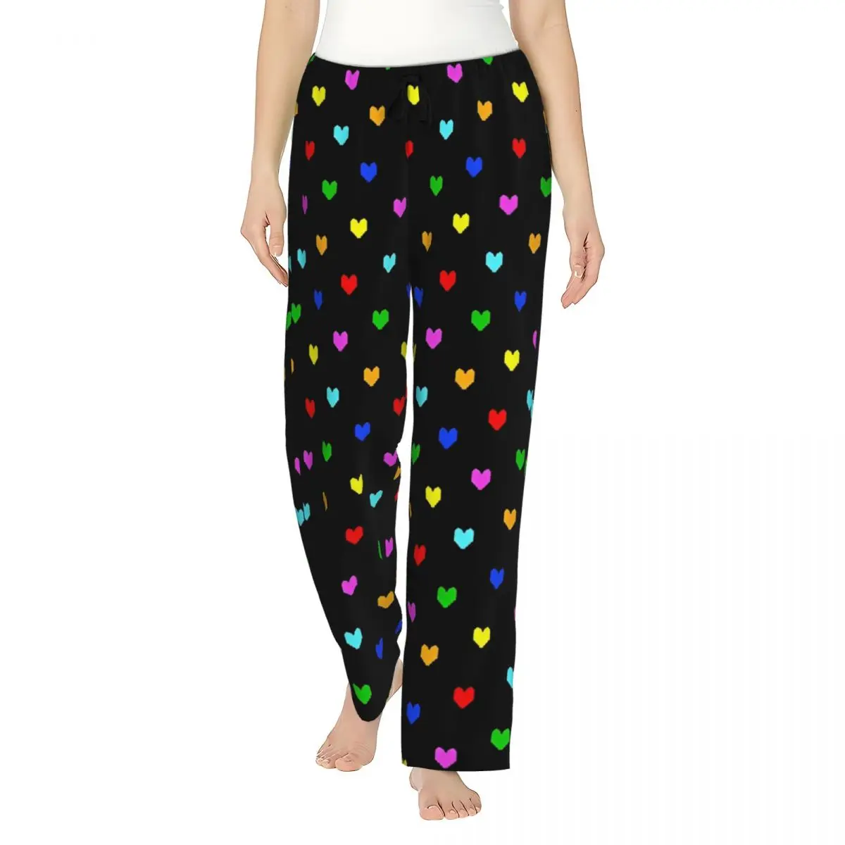 Lady's Pyjama Pants Deltarune Lounge Pants Comfy Sleep Bottoms
