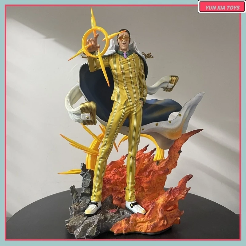 

27,5 см цельный Borsalino Attack Pose стоячий светодиодный светильник аниме фигурка статуя украшение для рабочего стола подарок