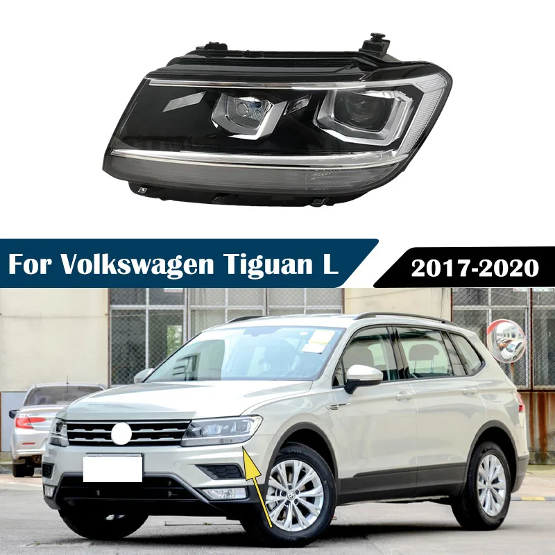 

For Volkswagen VW Tiguan 2016 2017 2018 2019 2020 Car Headlights Car Headlamp Assembly Replacement Front Light Assembly