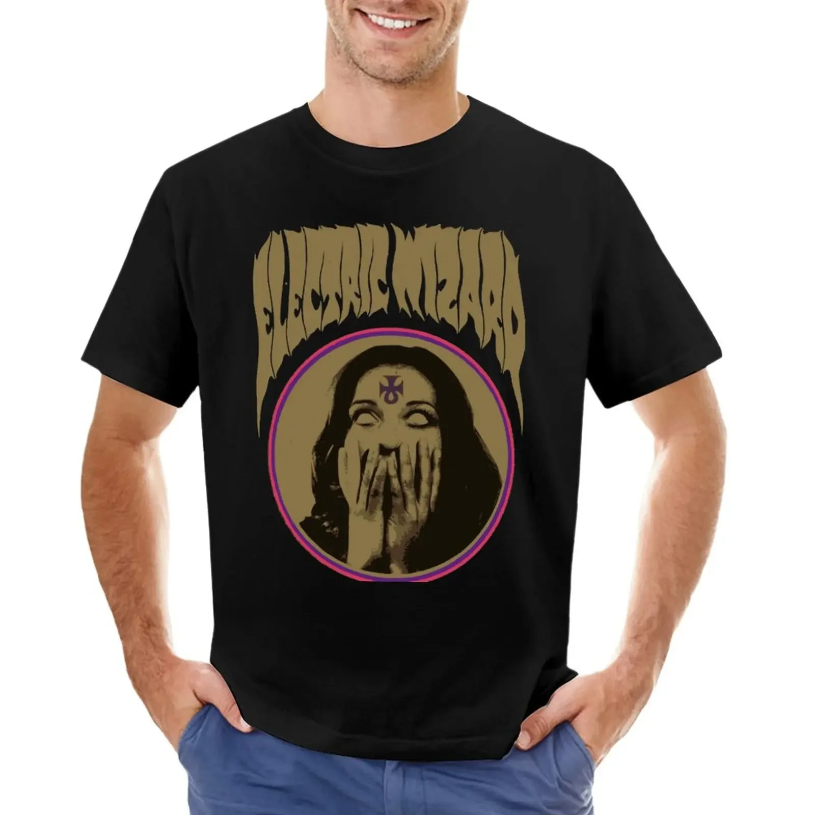 Electric Wizard - Possessed T-Shirt sports fan t-shirts T-shirt for a boy summer tops mens white t shirts