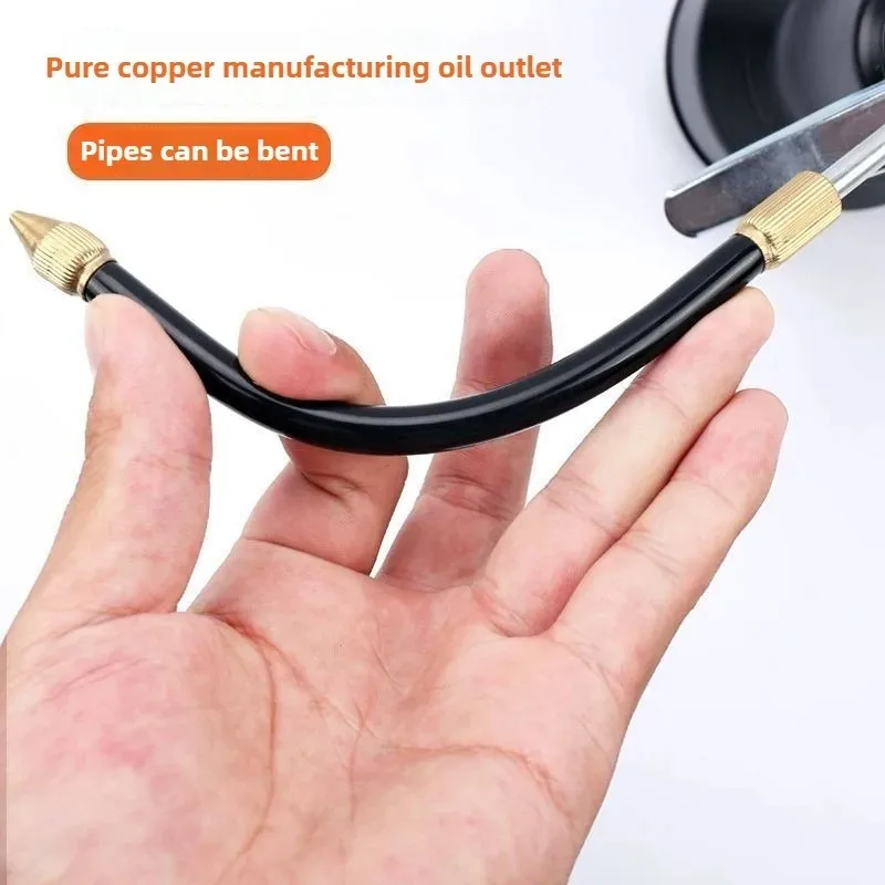 High pressure pump lubricator, oil tank, lubricating oil tank and oil bottle for automobile and motorcycle chain