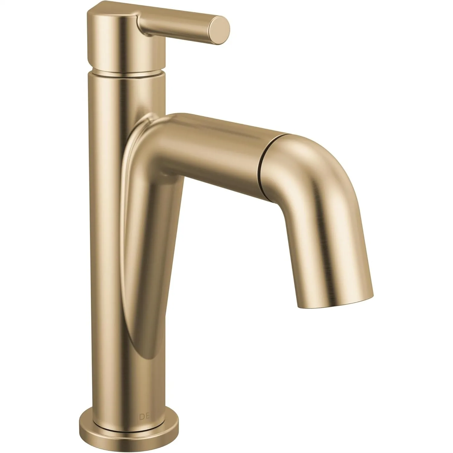 

1 Hole Brushed Gold Bathroom Faucet with Pull Out Sprayer and Pop-Up Drain for Vanity