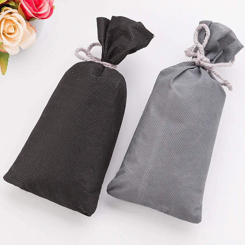 Bamboo Charcoal Air Purifying Bags for Refrigerators Wardrobes Shoe Cabinets Car Air Freshener Purifier Activated Carbon Bag