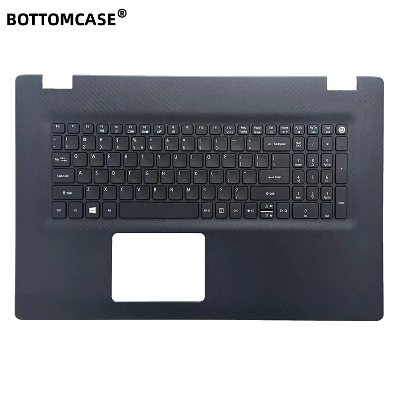 

New For Acer Travelmate P278-MG Palmrest Cover Keyboard US International Black 6B.VB1N1.009