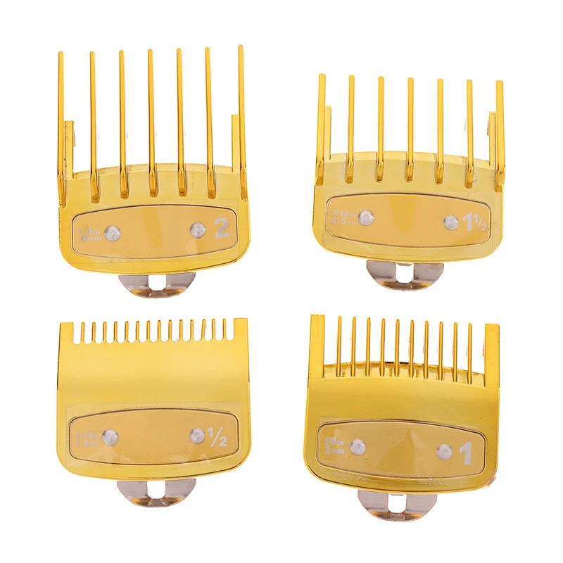 1Set 2/8/10Pcs Universal Hair Clipper Guards For Hair Clippers Barber Accessories Professional Trimmer Attachment Limit Combs