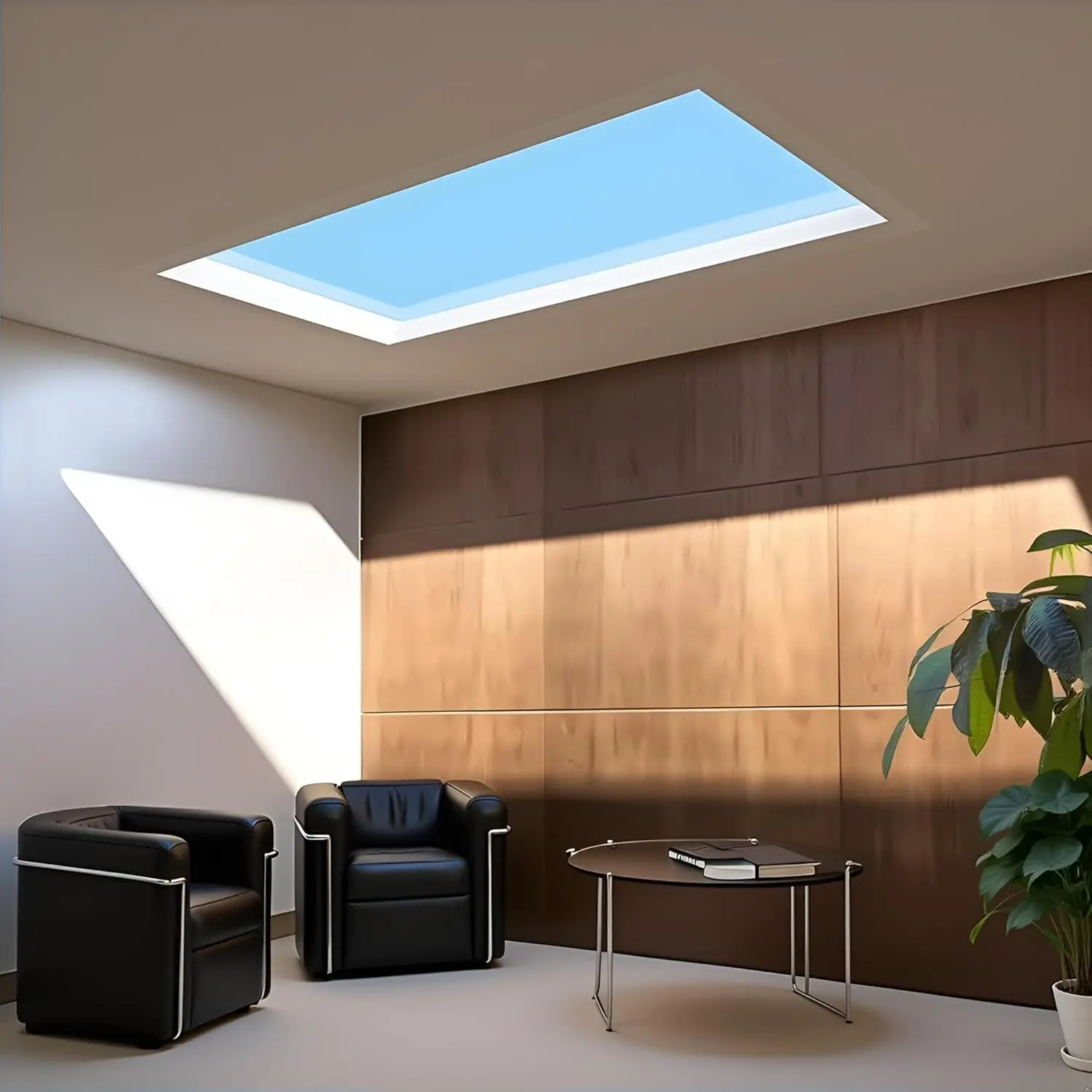 Blue Sky Sunshine Natural Light Basement Garage Kitchen Living Room Passage Bathroom Hotel Apartment Simple LED Ceiling Lighting