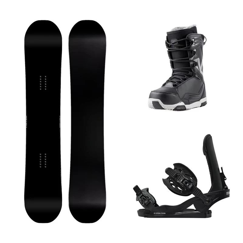 Snowboard Skiing  Set Freestyle Wood Core Snowboard for Adults Men and Women Winter Universal Snowboard Kit Skis