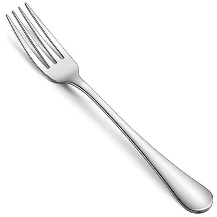 

Dner Forks Set, Food-Grade 18/8 Staless Steel Forks Silverware, Mirror Polished, Dishwasher Safe - Set 1, 8 ch