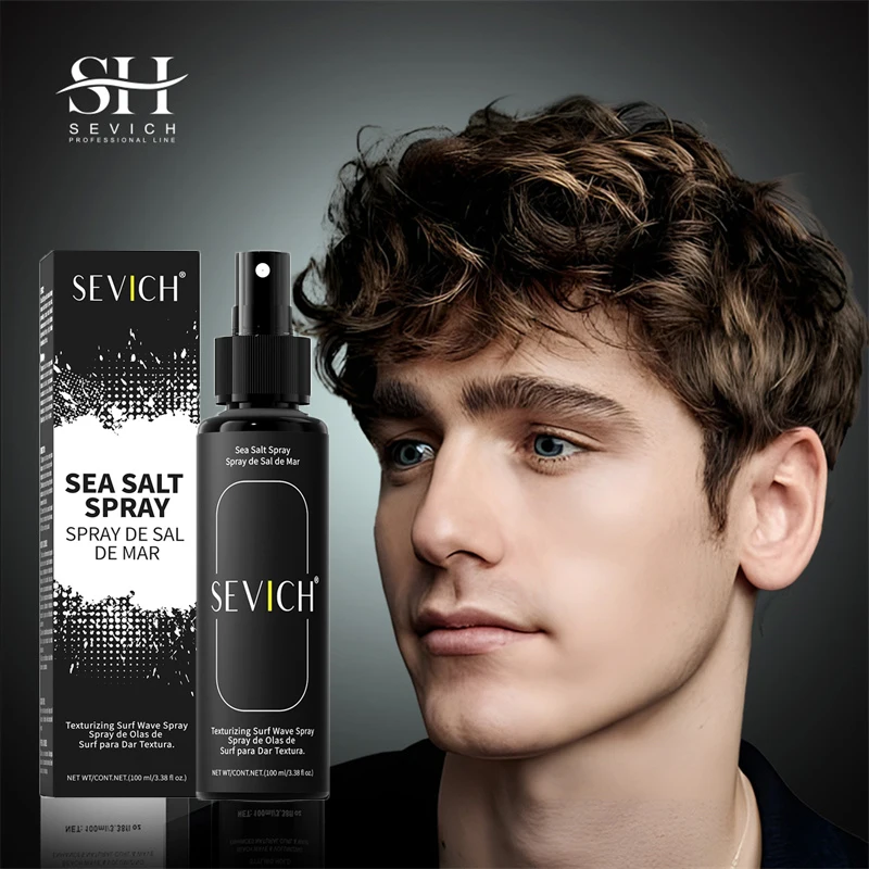 Sea Salt Spray Hair Styling Kit for Hair Men & Women Beachy Waves Improving Thickening Strong Holding Fluffy Wave Styling Powder