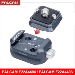 FALCAM F22A4403/F224404/F224402 Quick Release System Plate 1/4'' to Nikon Canon Sony DSLR Camera Mount Accessories