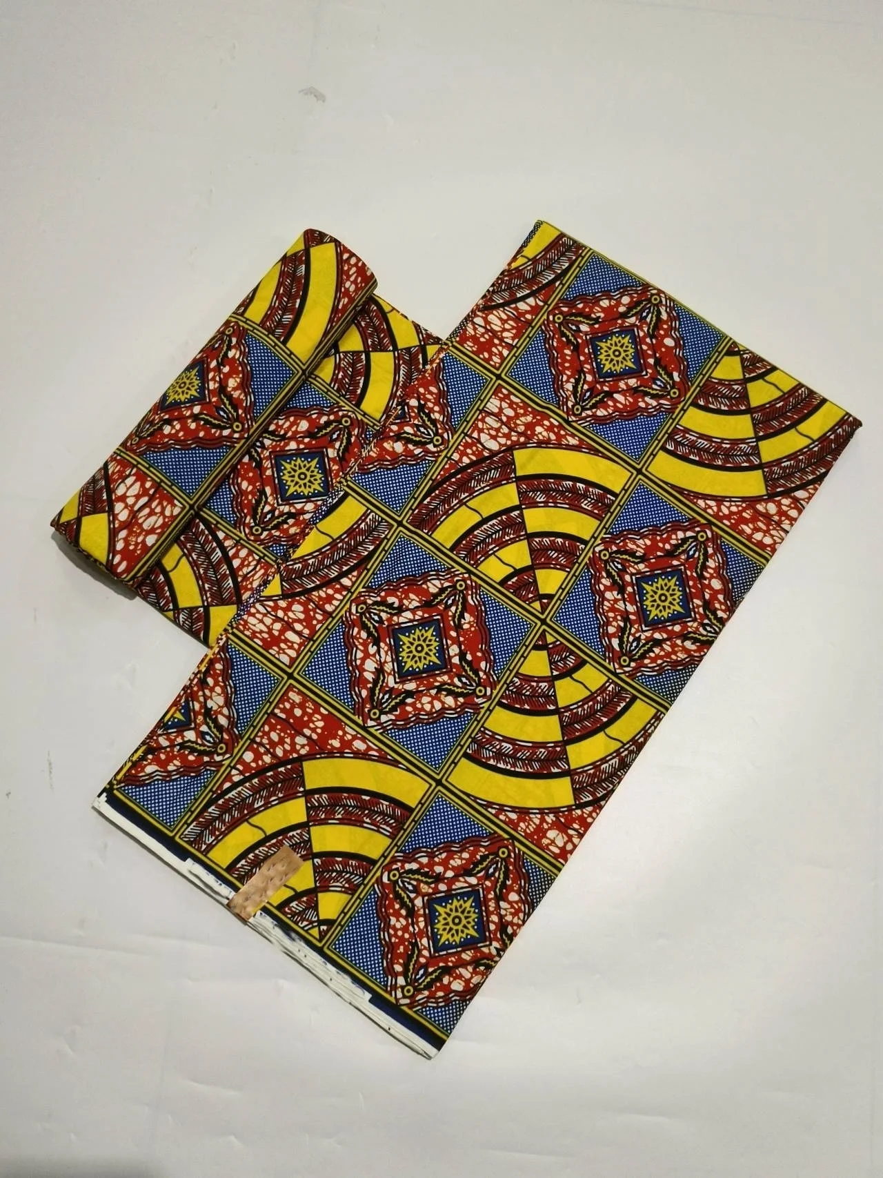 Wholesale African Wax Prints Fabric For Sewing Meters Cotton Materail Original Wax For Party Dress Guaranteed 6 Yards/Lot Cloth