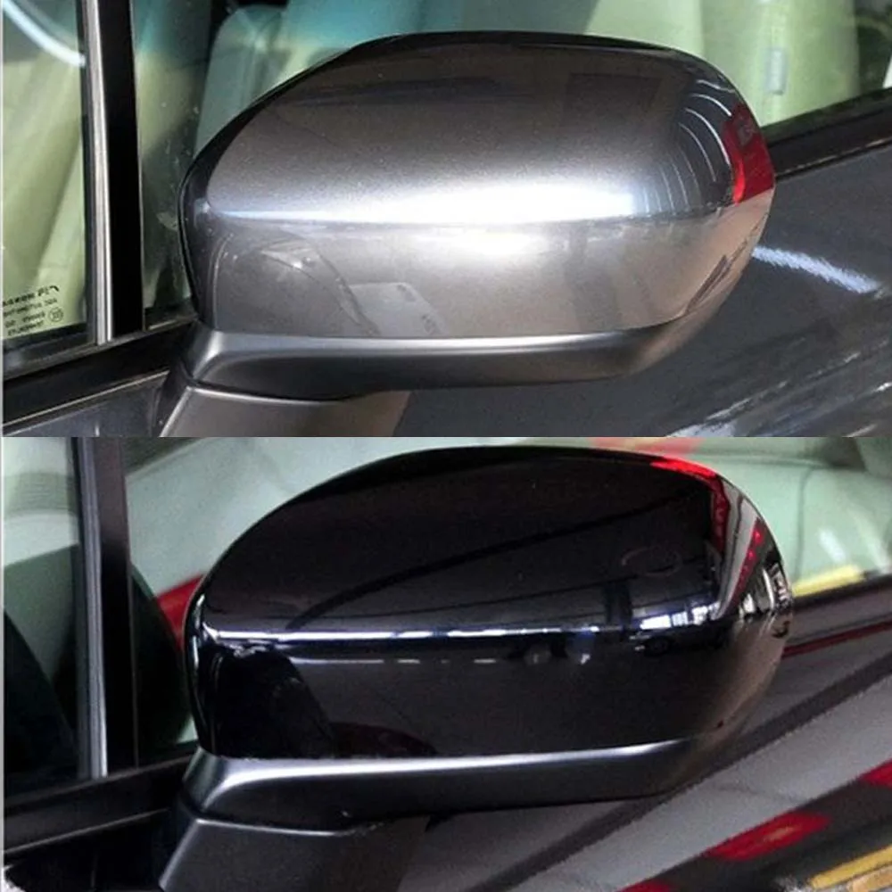 

Protective Cover Door Mirror Shell Car Rearview Accessories Satin Silver Pearl White Amy Purple For Honda Odyssey 2009-2014