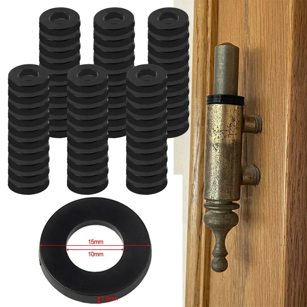 Fittings Hinge Rings Parts Plastic Replacement Suitable For Interior Doors Washer High Hardness Wear Resistant