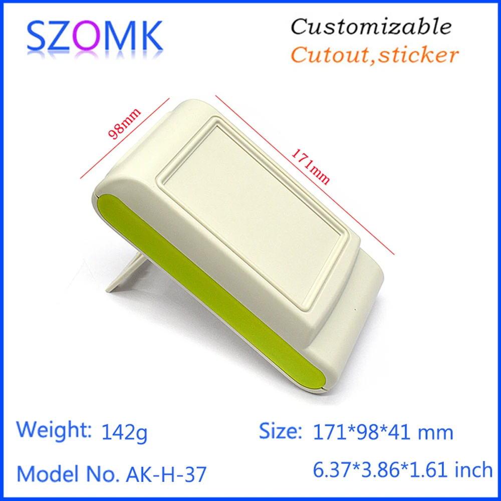 1Piece 171*98*41 mm portable plastic box for electronic components szomk hot selling abs plastic junction box instrument case