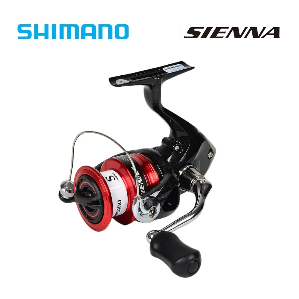 SHIMANO Original 2019 SIENNA Spinning Fishing Reel 5.0-6.2:1 Gear Ratio 3+1BB Max Drag 2-8.5kg AR-C Spool Spinning Reel