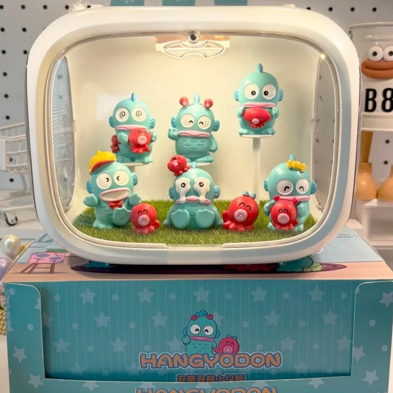 

New Selling Hangyodon Cute Little Hanton Blind Box Trendy Play Creative Ornaments Cute Decorations Mystery Box Gift Toys
