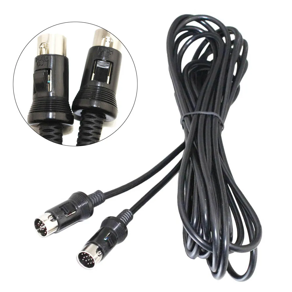 اتصال 300 سم 13Pin DIN كابل اتصال جهاز الصوت متوافق مع التحكم في جهاز AUX لوحدة رأس كينوود